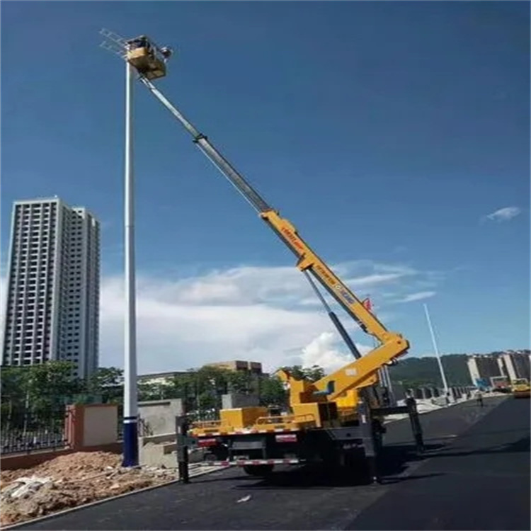 永康维修路灯的曲臂升降车出租